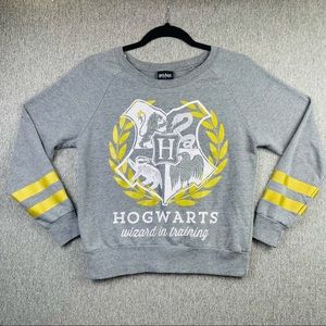 Harry Potter Hogwarts Wizard in Training Sweatshirt Graphic Shirt Juniors Size S